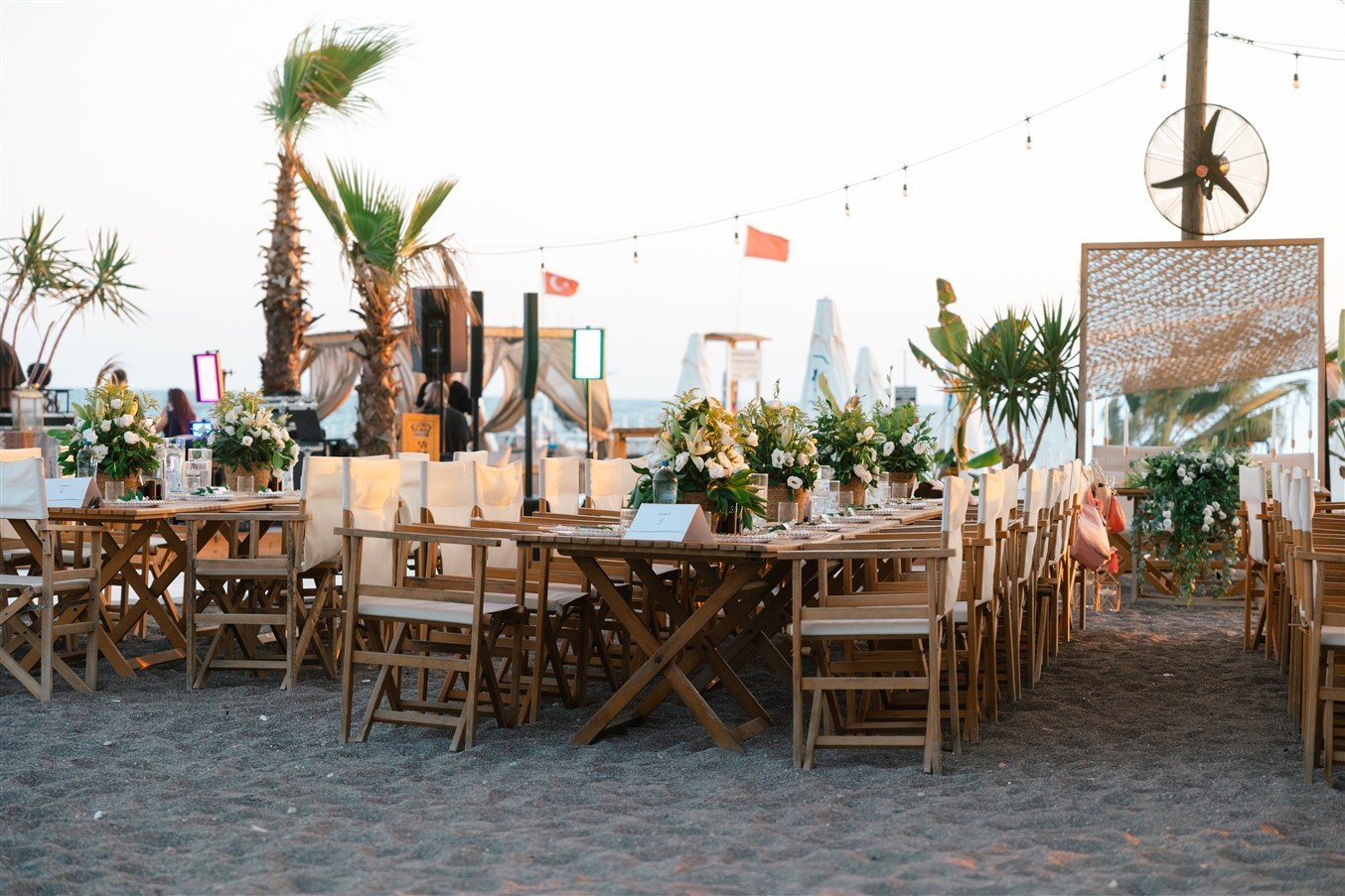 Kira & Burak Reception Tables