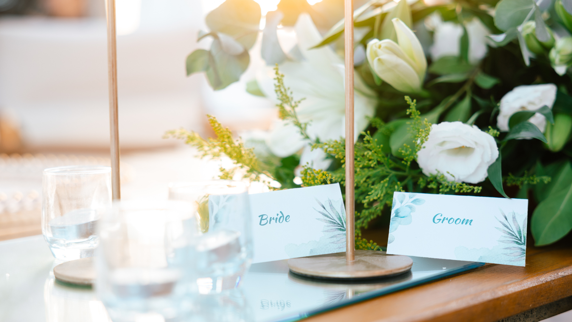 Kira & Burak Bridal Table Detail
