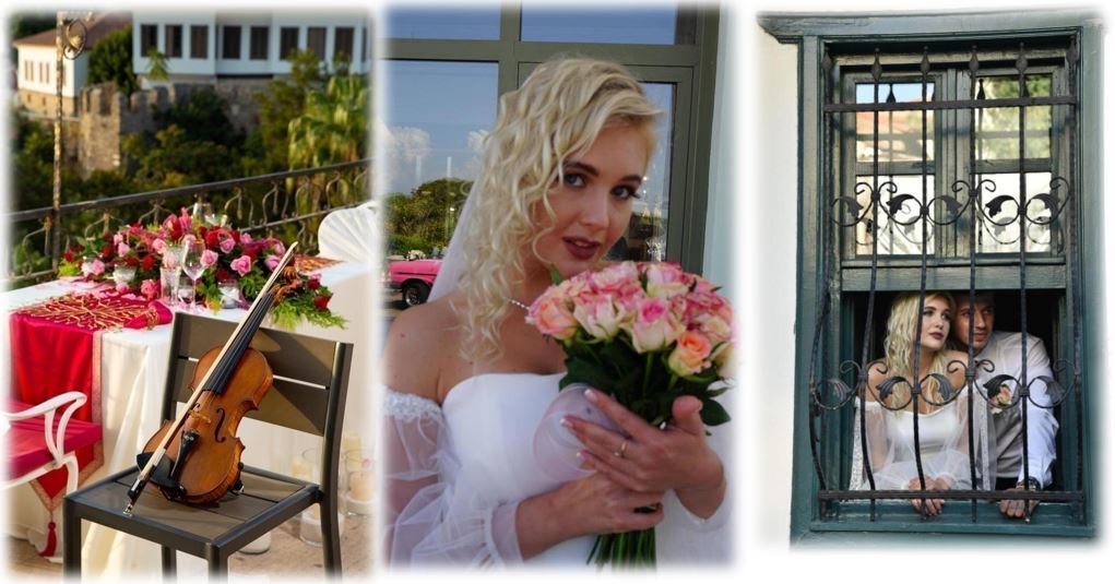 роскошная свадьба в Анталии