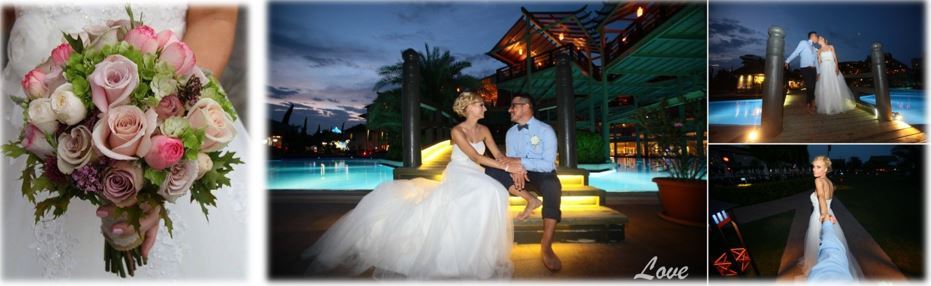 роскошное свадебное оформление в Анталии