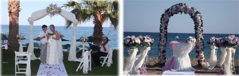 Свадьба похожая на сон в Анталии