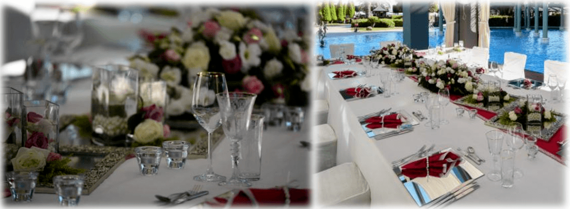 Свадебные украшения в Анталии, Турция