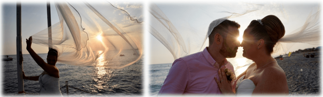 Свадьба на пляже в Анталии, Турция