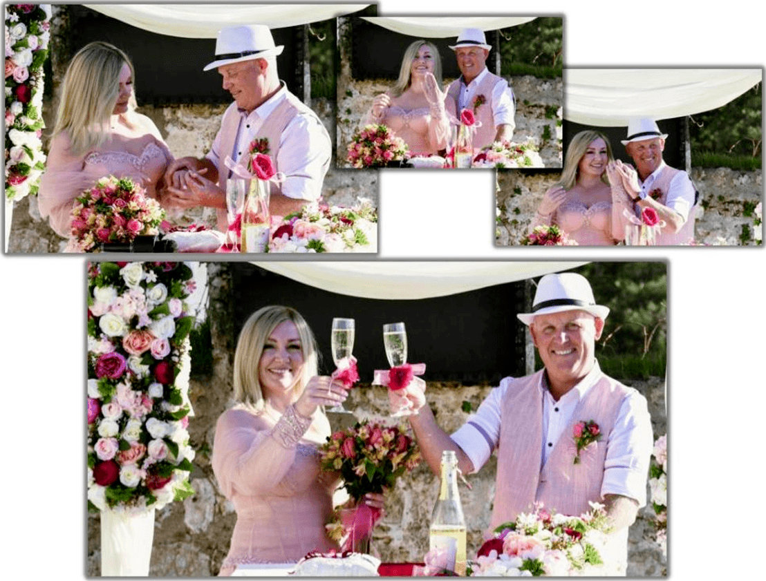 Гражданский брак в Анталии, Турция