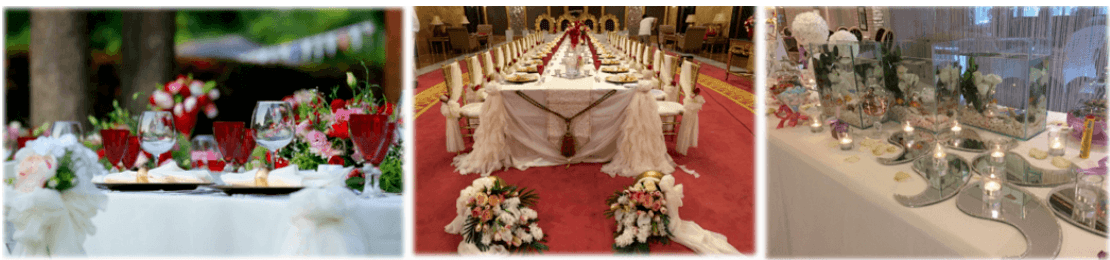 свадебные украшения в Анталии