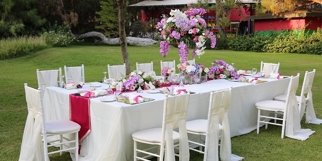 Фотографии Свадебных Декораций на Побережье В Анталии