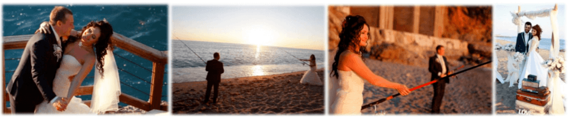 Венчание на берегу моря