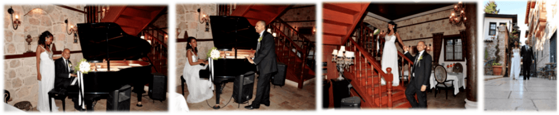 Тематическая свадьба в Анталии в Турции