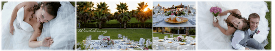 Декорирование свадеб в Турции