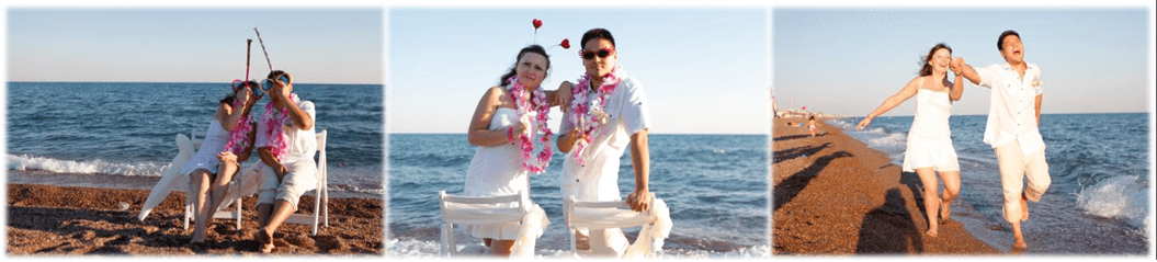 свадебная церемония в Анталии