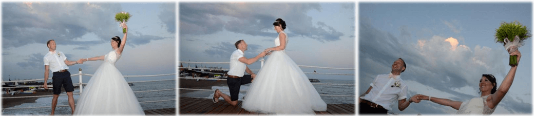 свадьба на пляже в Анталии