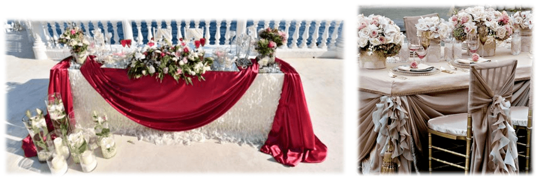 Свадебные украшения в Анталии Турция