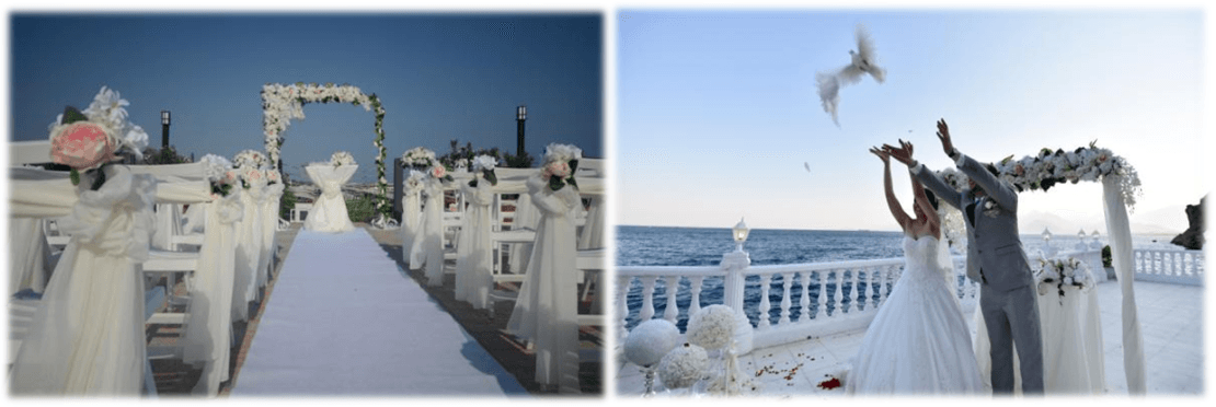 Свадьба в отеле Акра Анталия