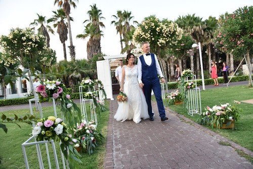 Свадьба на пляже в Анталии