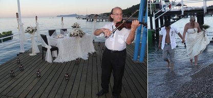 Свадьба на пирсе в Анталии (2)