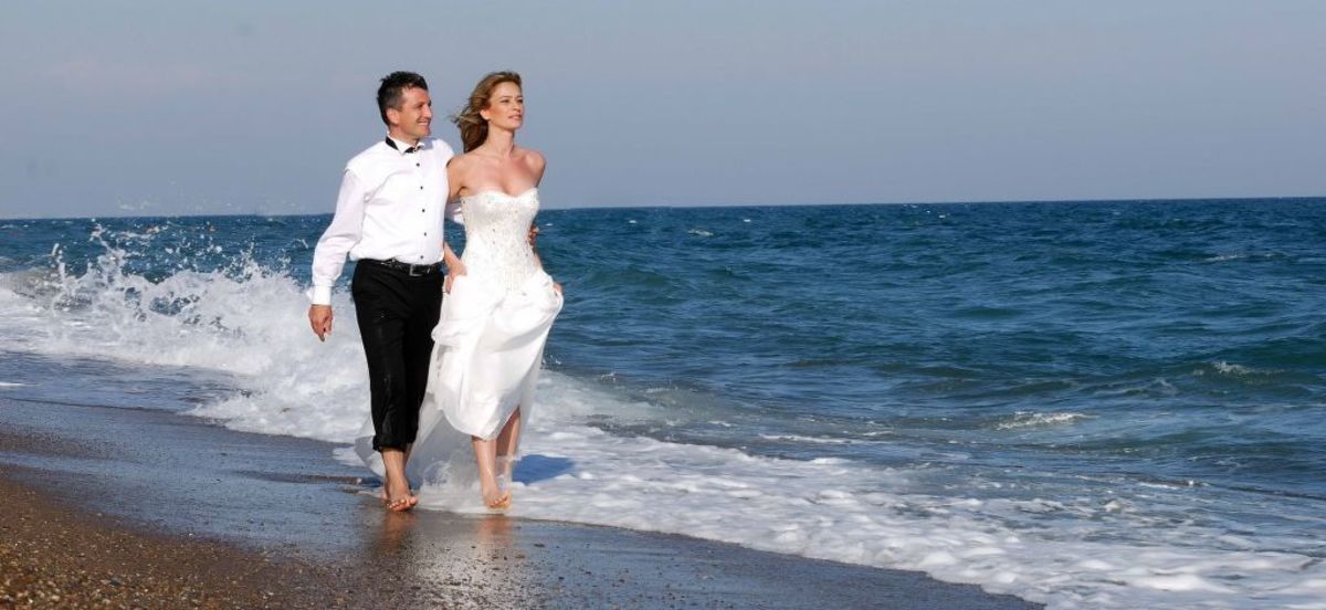 Венчание на берегу моря
