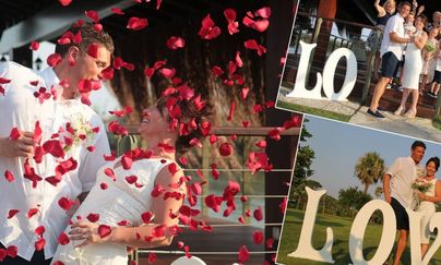 Свадьба на Средиземном море