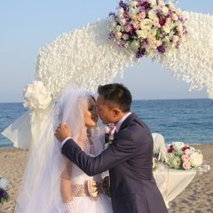 Церемония бракосочетания в Анталии