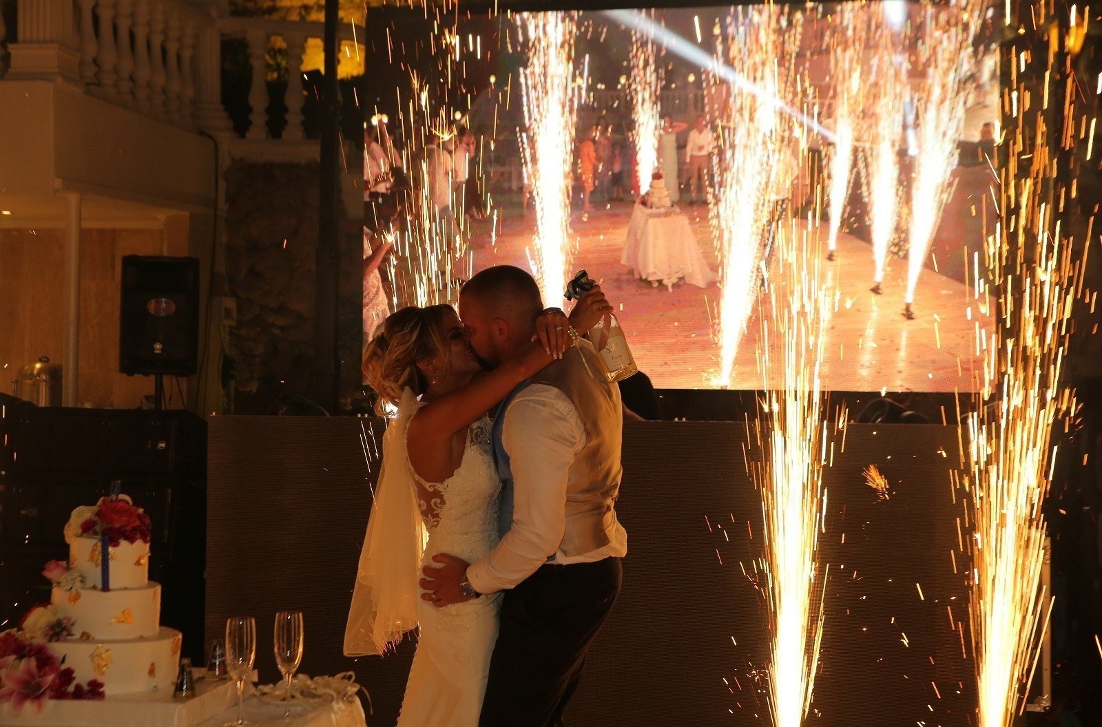 Роскошная свадьба в Турции