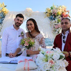 Свадьба в зеленой зоне Анталии