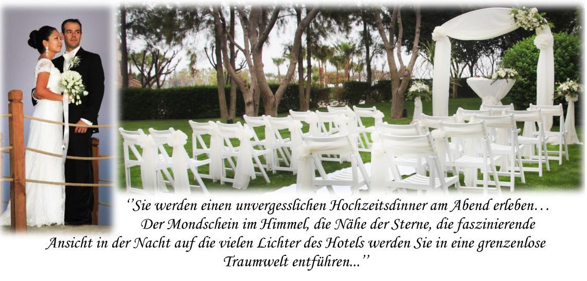 Internationaler Hochzeitstourismus In Der Türkei Antalya