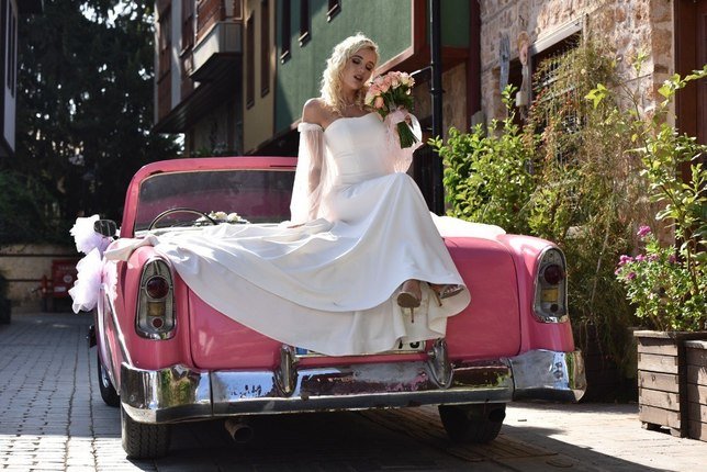 Hochzeitsauto in Antalya Türkei