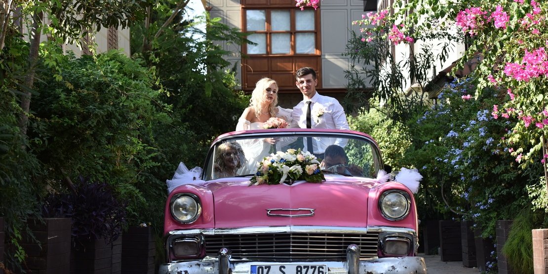 Cabrio Brautauto sollte für Hochzeiten in Antalya gewählt werden