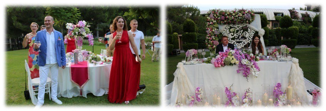 kasachische Hochzeit in der Türkei