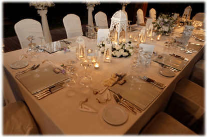 Wedding ceremony on yacht