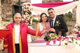 Offizielle Hochzeit in Antalya Türkei