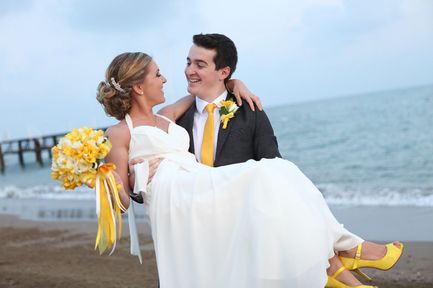 Hochzeit auf der Seebrücke