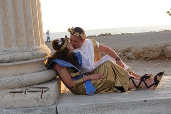 Hochzeit im Apollon Tempel