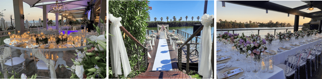 Hochzeit am Strand in der Türkei