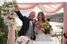 Civil Marriage Ceremony Beach in Antalya