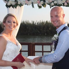 Hochzeit auf der Grünfläche