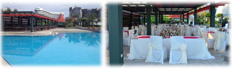 بهترین دکوراسیون عروسی در آنتالیا