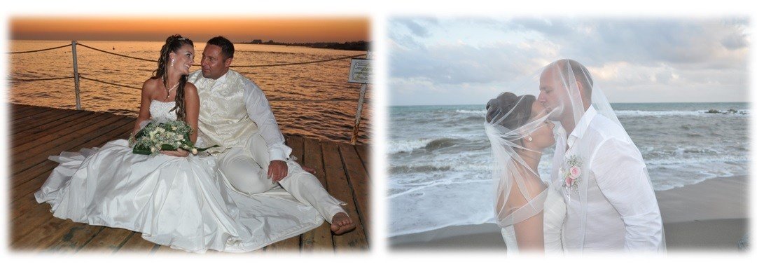 عروسی در سواحل دریای مدیترانه آنتالیا