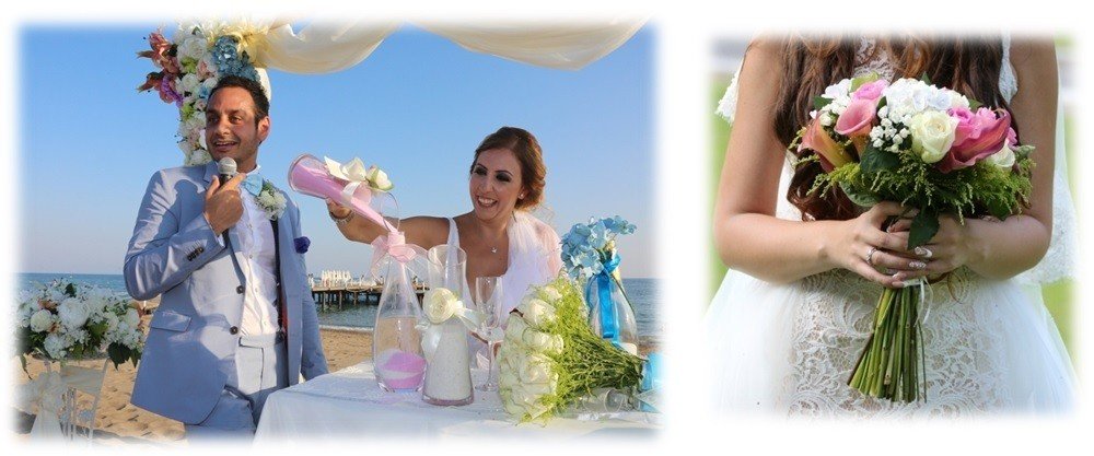 عروسی رومانتیک ایرانی در آنتالیا