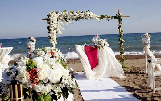 عروسی در انتالیا ترکیه