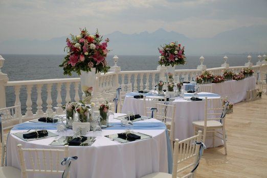 دکوراسیون عروسی در آنتالیا