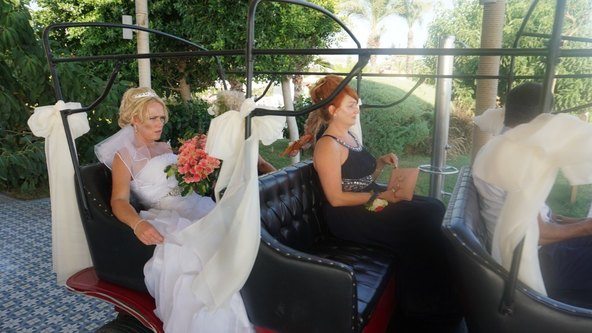 ماشین عروسی در ترکیه