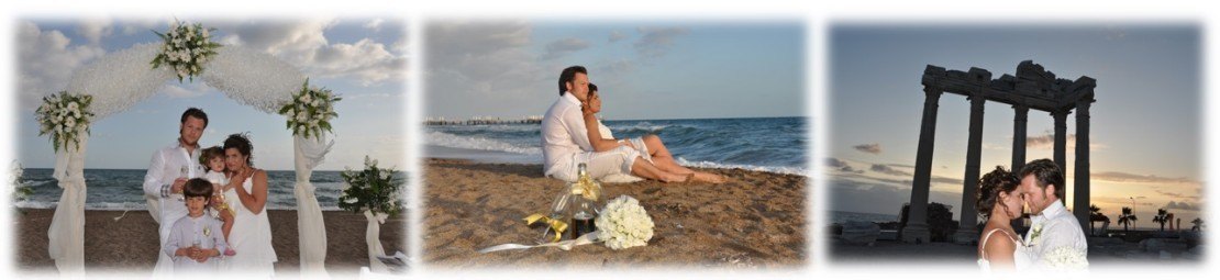 عروسی های رومانتیک ایرانی در آنتالیا ترکیه