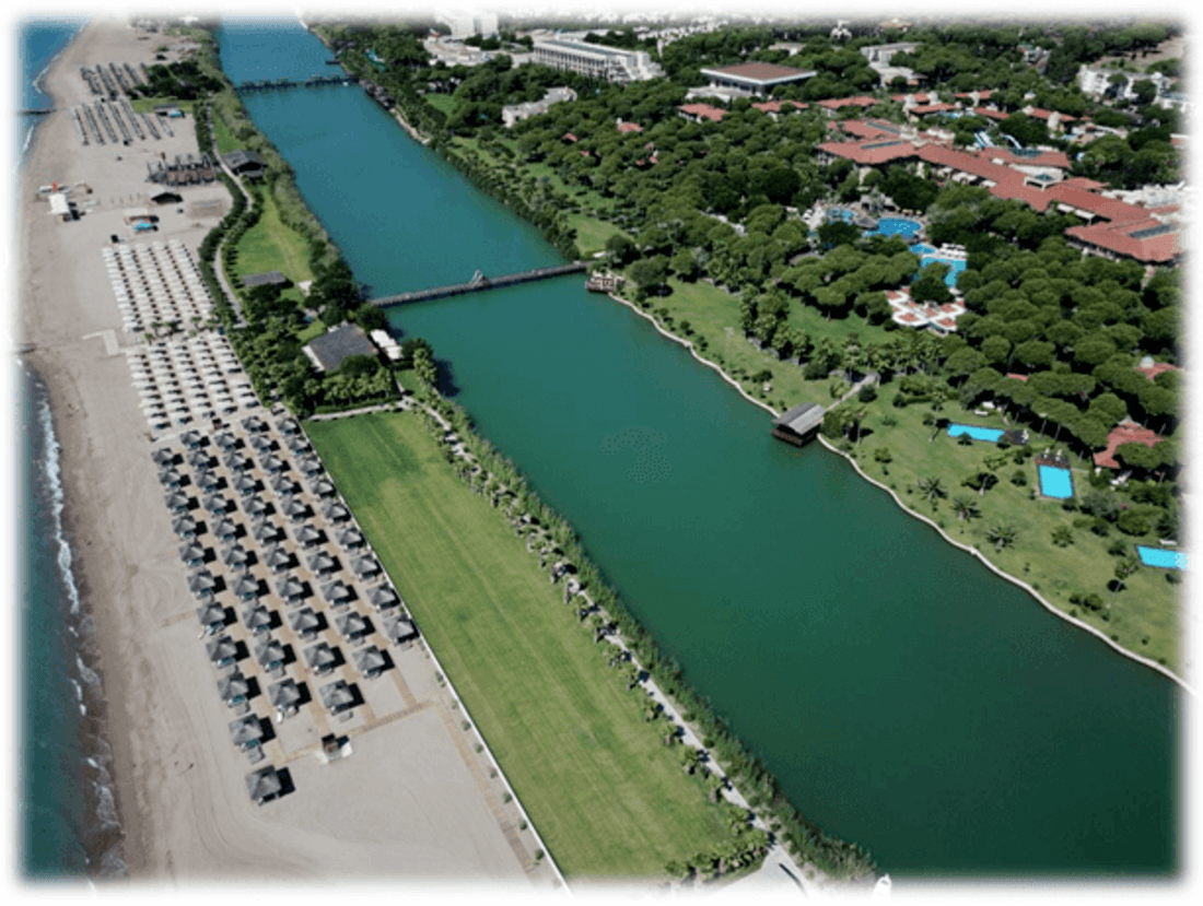 عروسی در هتل گلوریا در آنتالیا