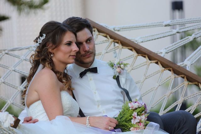 ازدواج رسمی و مراسم عروسی زوج آلمانی در ساحل آنتالیا