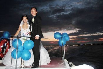 عروسی ایرانی در کشتی های ترکیه