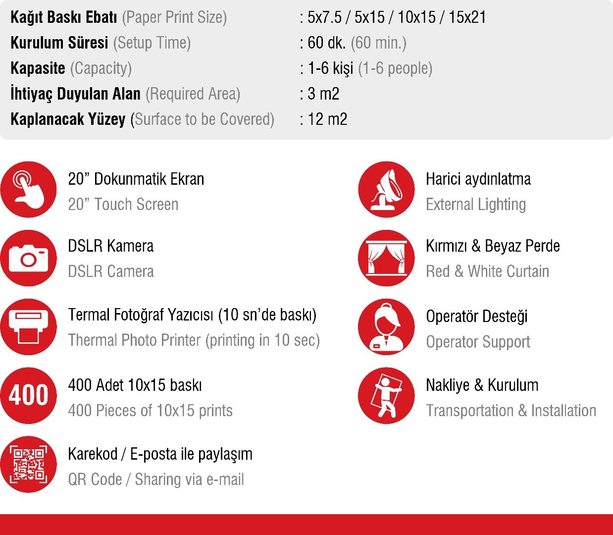 Perdeli Kabin Özellikleri-Web