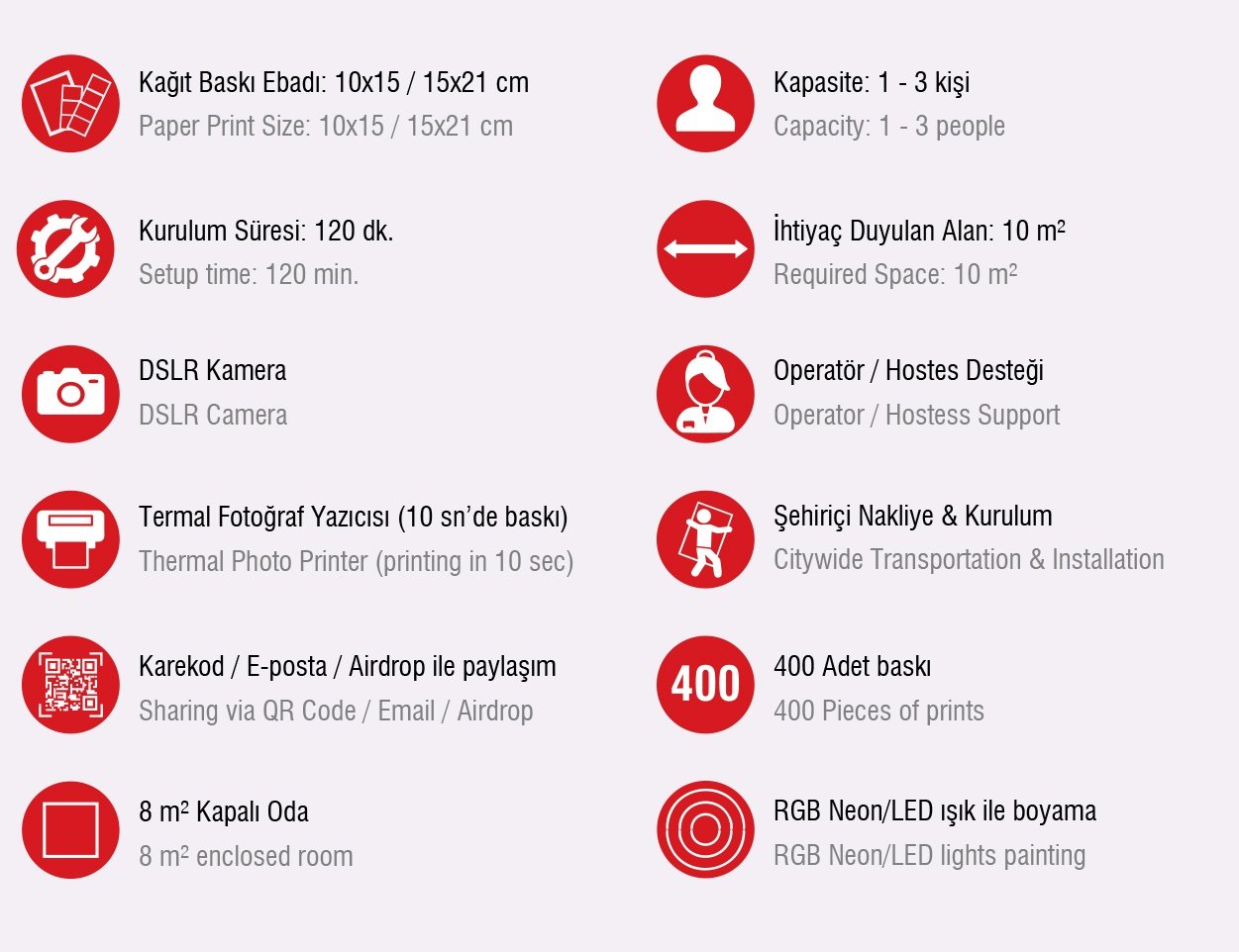 Light Paintin Özellikler