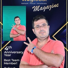 Yeşil perde ile dergi kapağı da olabilirsin...