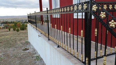 ferforje balkon korkuluk