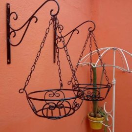 kod 01 ferforje çiçeklik ve saksı